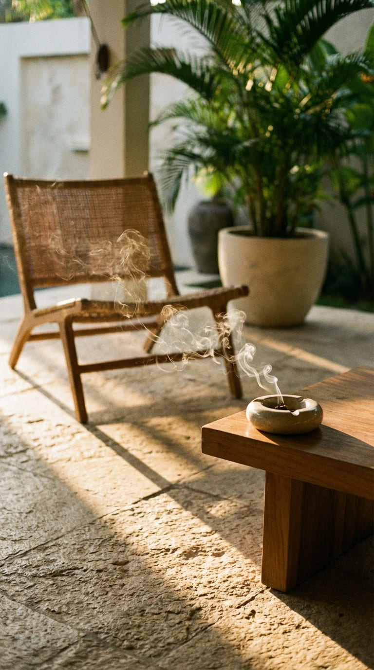 Menikmati cerutu Papasito di Bali